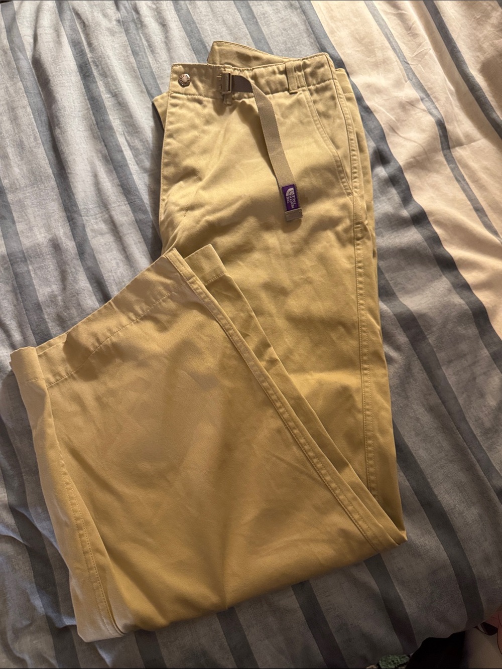 Purple Label The North Face Light Tan Outdoor Casual Chinos